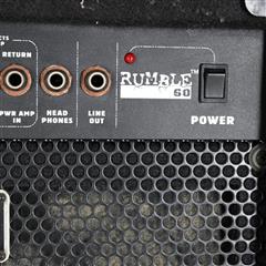 Fender Rumble 60 Bass Combo Amplifier-60W with 1X12” Black Speaker